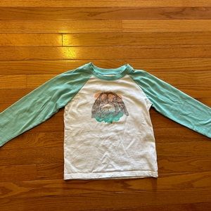 Girls Pastel Bunny Shirt Size Small Outsoor Kids Perfect For Easter